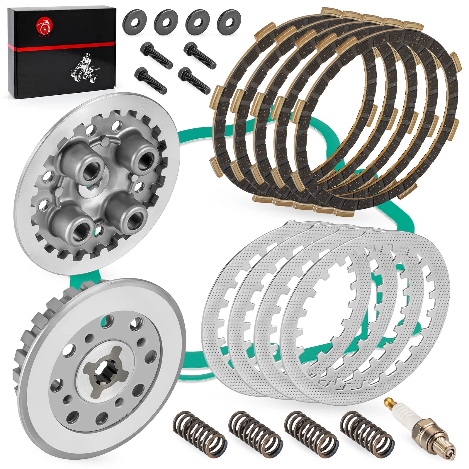 Clutch Out Pressure Hub Friction Steel Plate for Yamaha TTR125 (2000–2023)