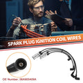 4 Pcs Ignition Coil Spark Plug Wire Set for Audi A3 (1996–2003)
