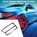 Centre Console Navigation CD Panel Trim for Audi A4 B8 A5 S5 (2008–2016)