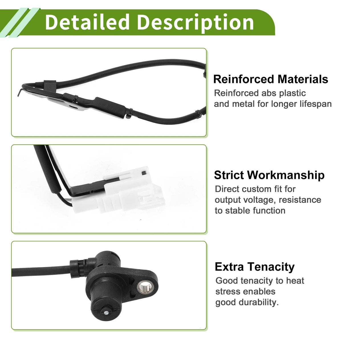 ABS Wheel Speed Sensor No. 8954248020 for Toyota Highlander (2001–2007)
