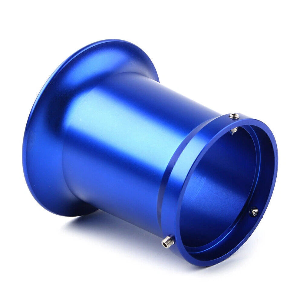 55mm Carburetor Air Filter for 32/34mm (CNC Velocity Stacks, Blue)