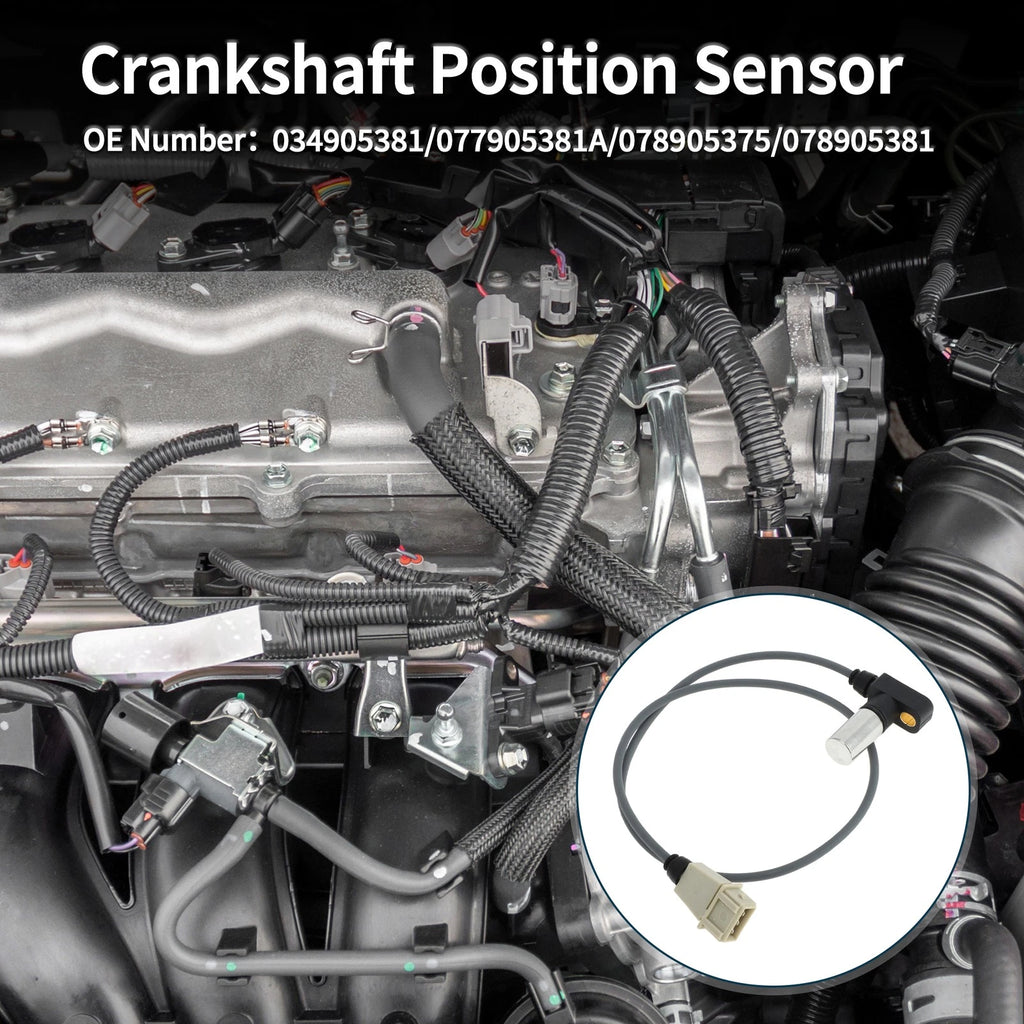 Crankshaft Position Sensor Replacement for Audi S4 2.2 (1992–1994)