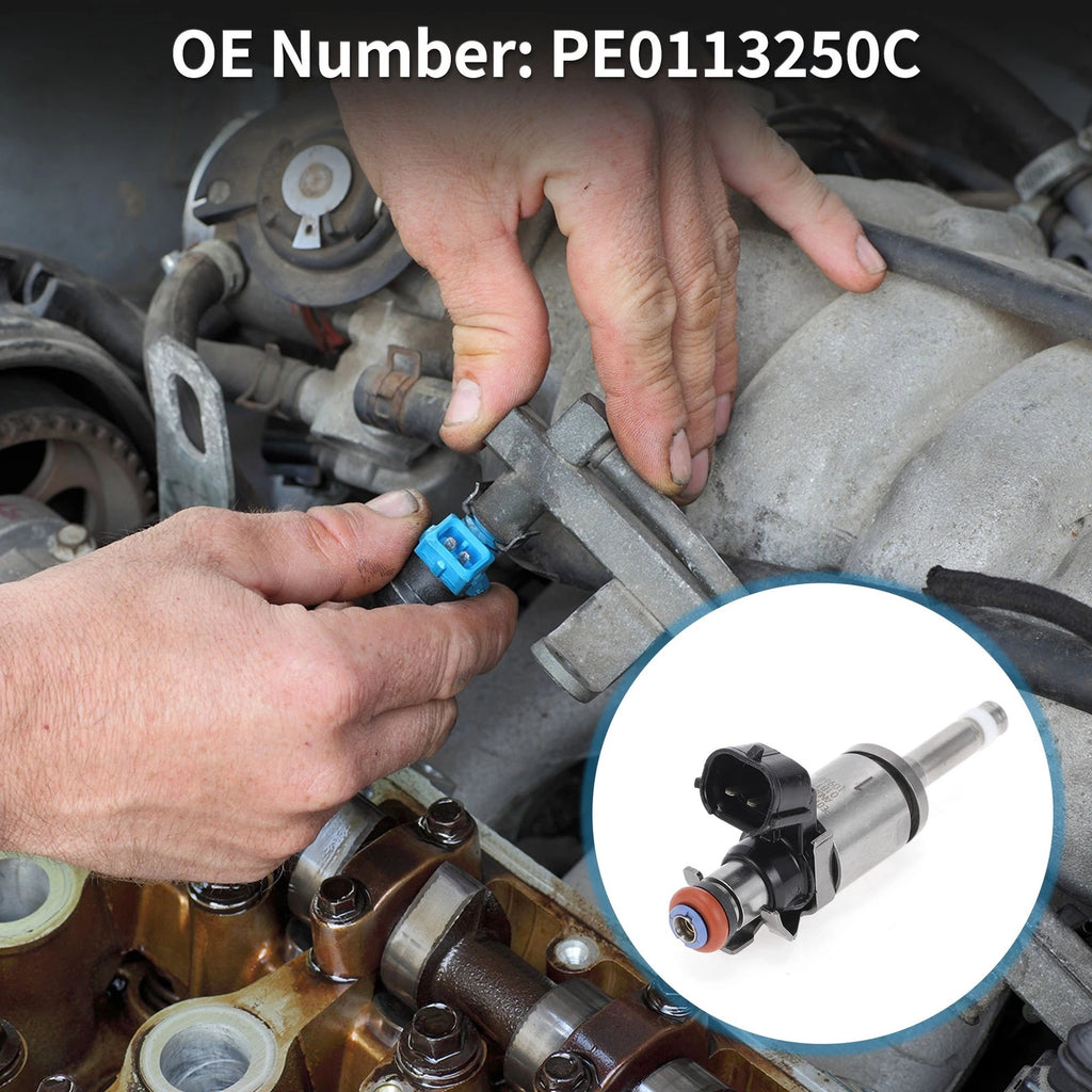 Fuel Injector Replacement for Mazda MX-5 Miata 2.0 (2016–2018) Black