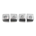 Chrome Window Switch Buttons for Mercedes C300 C63 C350 (2008–2015)