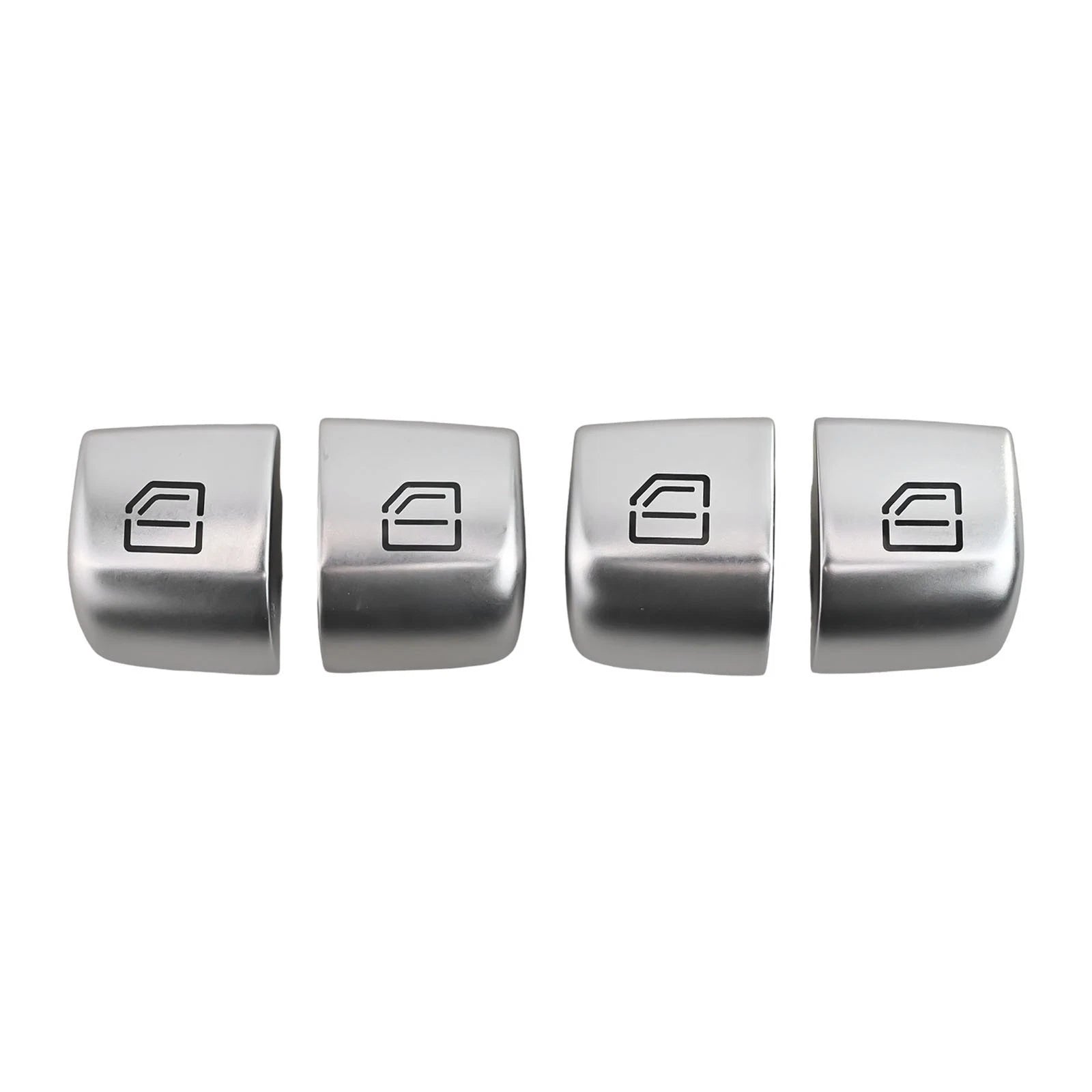 Chrome Window Switch Buttons for Mercedes C300 C63 C350 (2008–2015)