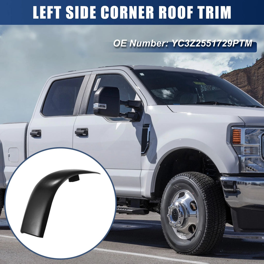 Left Side Pillar Decorative Cover for Ford F250 F350 (2011–2016)