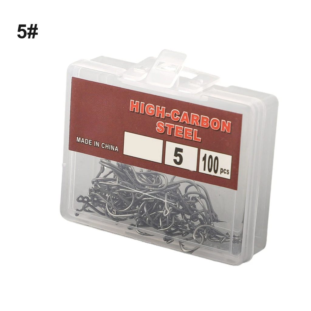 100pcs Circle Hooks for Fishing Accessories