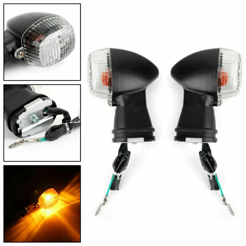 Front Turn Signal for Kawasaki ZX-6R 7R 12R EX 500R Ninja GPZ ZR-X ZX-R (T9)