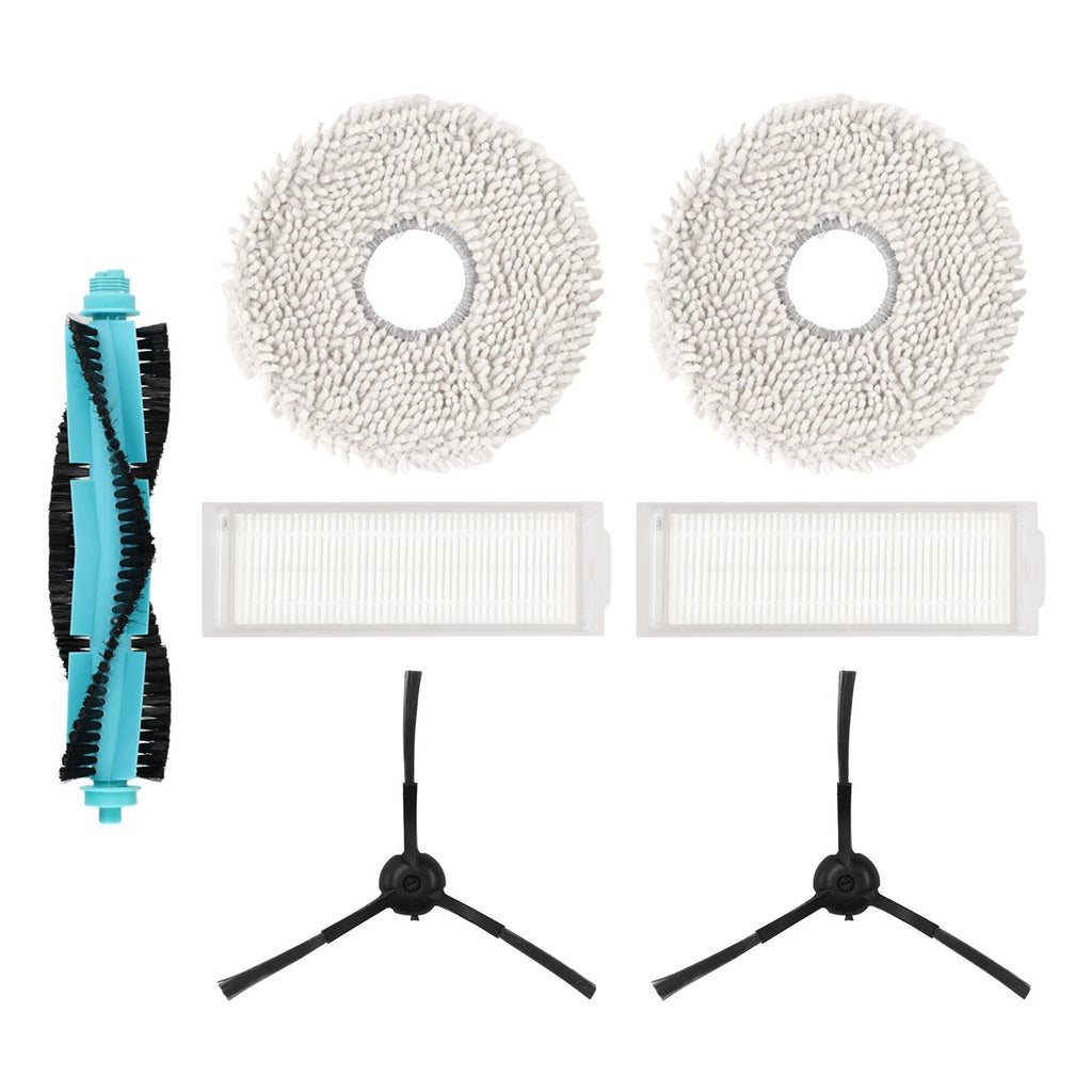 Main Side Brush Filter Mop Cloth for Cecotec Conga 11090