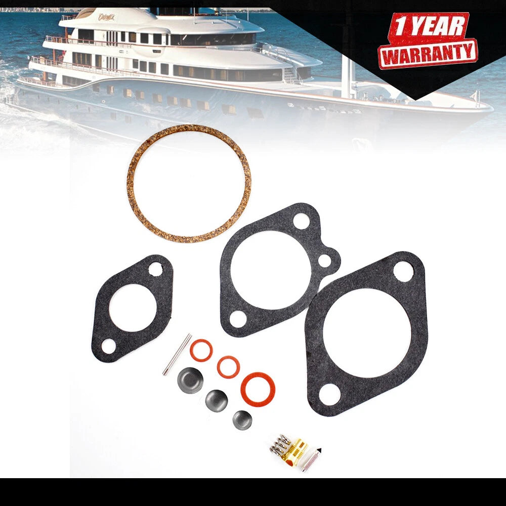 Carburetor Rebuild Kit for Chrysler Force Outboard (9.9-15 HP)