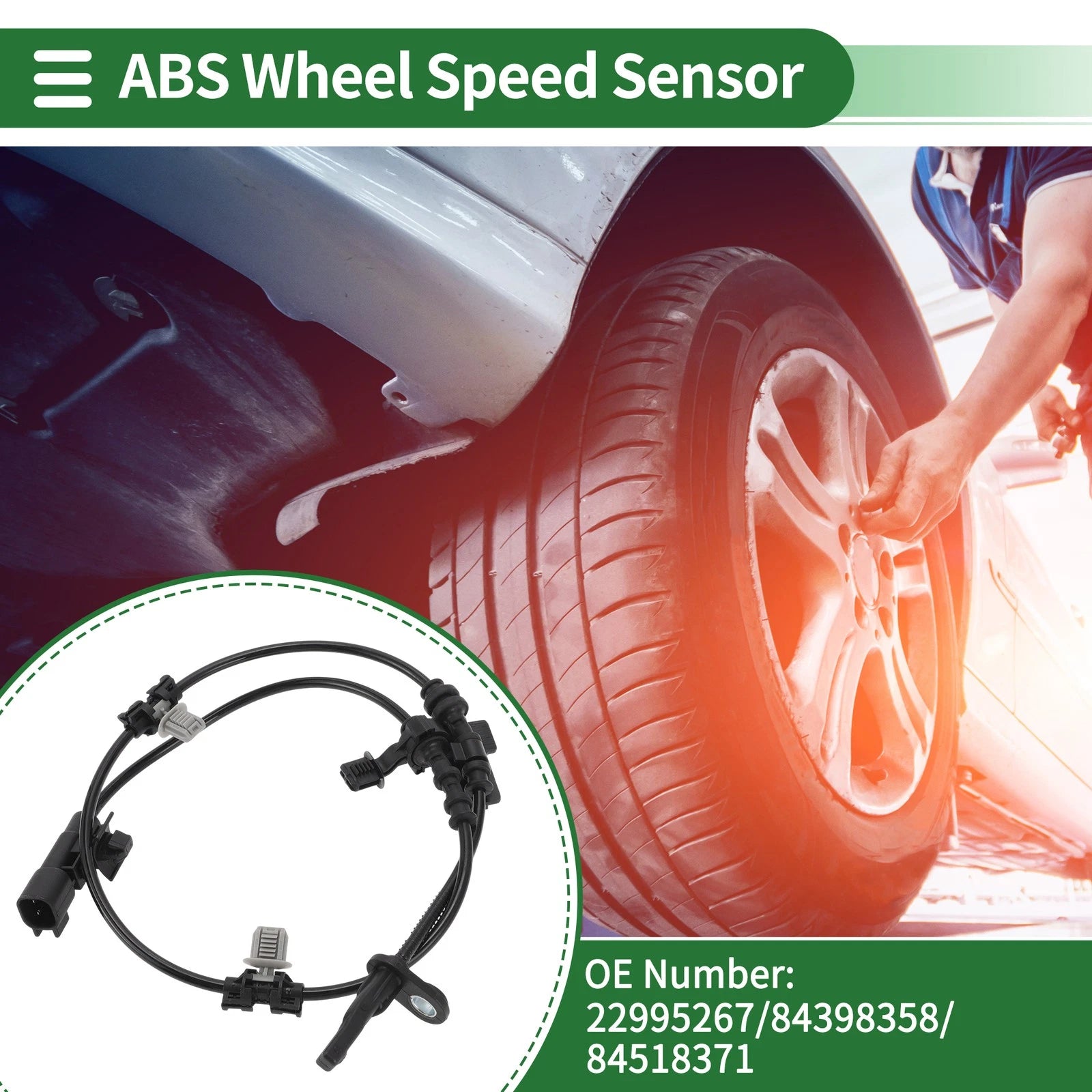 ABS Wheel Speed Sensor No. 22995267 for Cadillac XT5 (2017–2020)