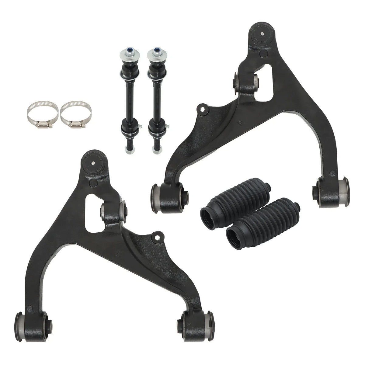 Front Lower Control Arm + Ball Joint + Sway Bars for Dodge Ram 1500 (2006–2022)