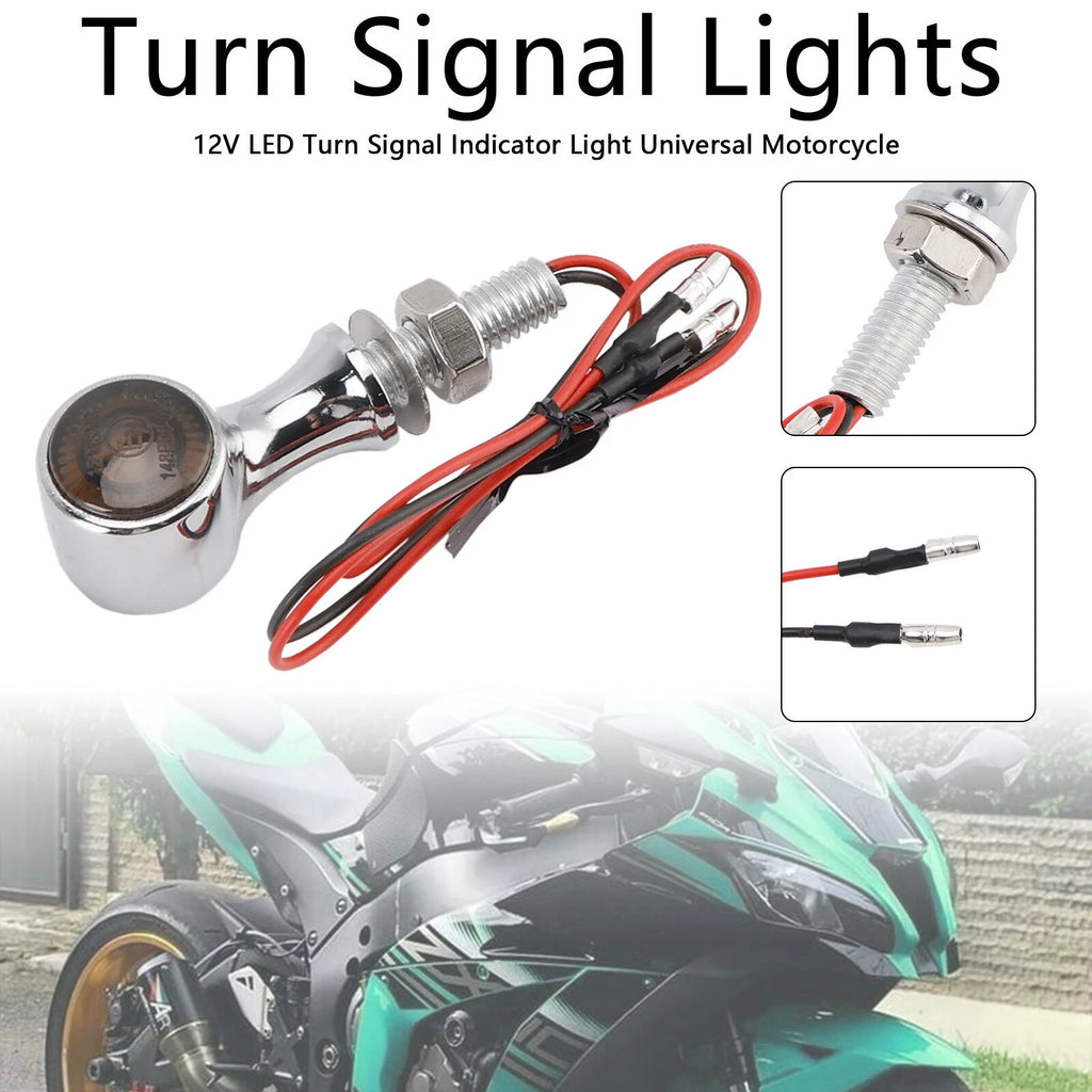12V LED Turn Signal Indicator Light for Suzuki Motorcycle (Universal)