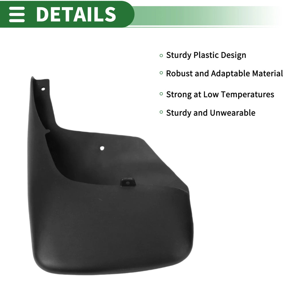 Mud Flaps Splash Guards for Chevrolet Trailblazer (2002–2009) W/ Mounts