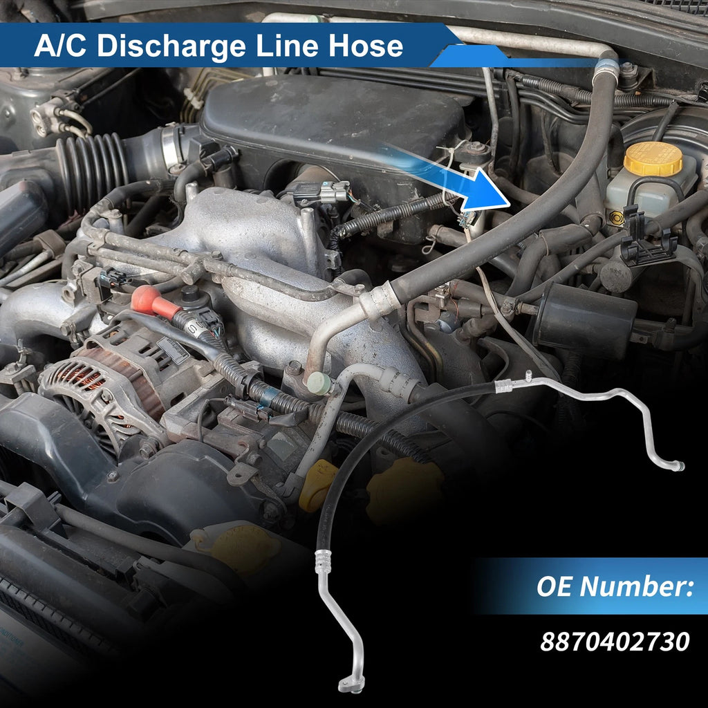 A/C Refrigerant Liquid Hose Replacement for Toyota Corolla (2007–2012)