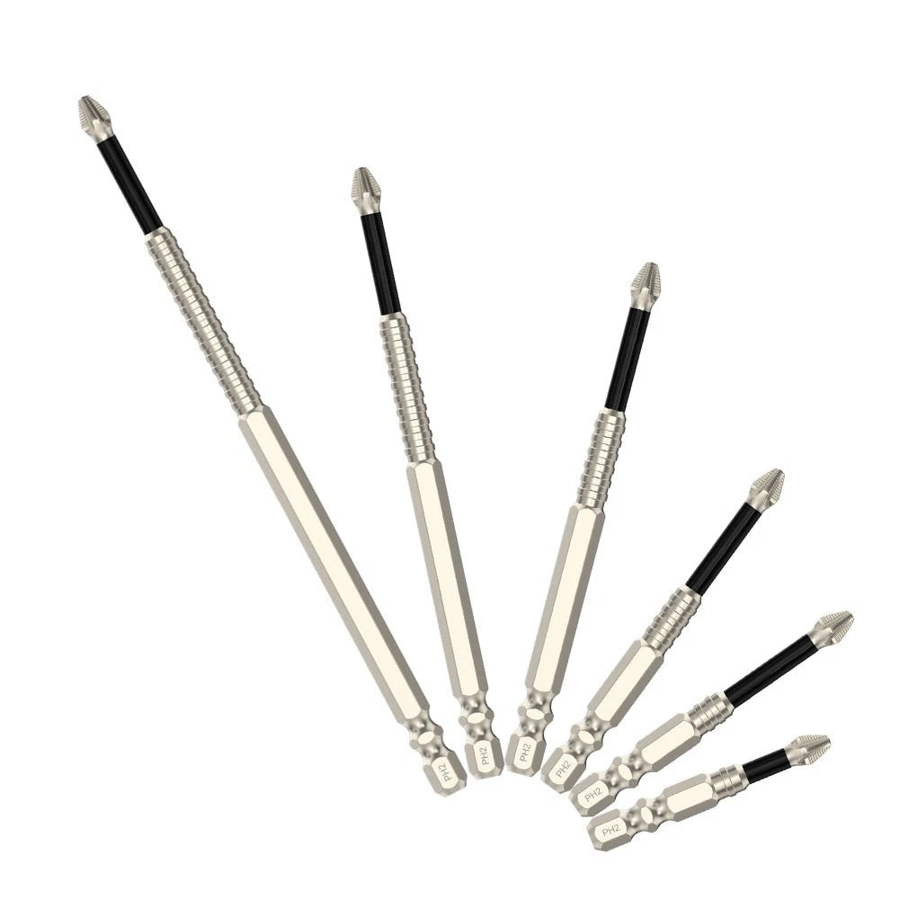 PH2 Cross Screwdriver Bit Set of 2 for Screwdrivers