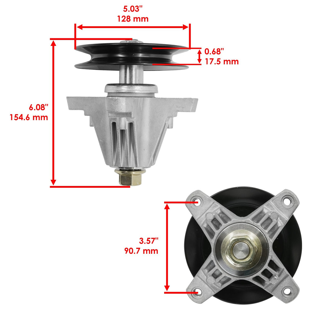 Spindle Assembly Replacement for Cub Cadet MTD XT1 LT 50 (2023–2023)