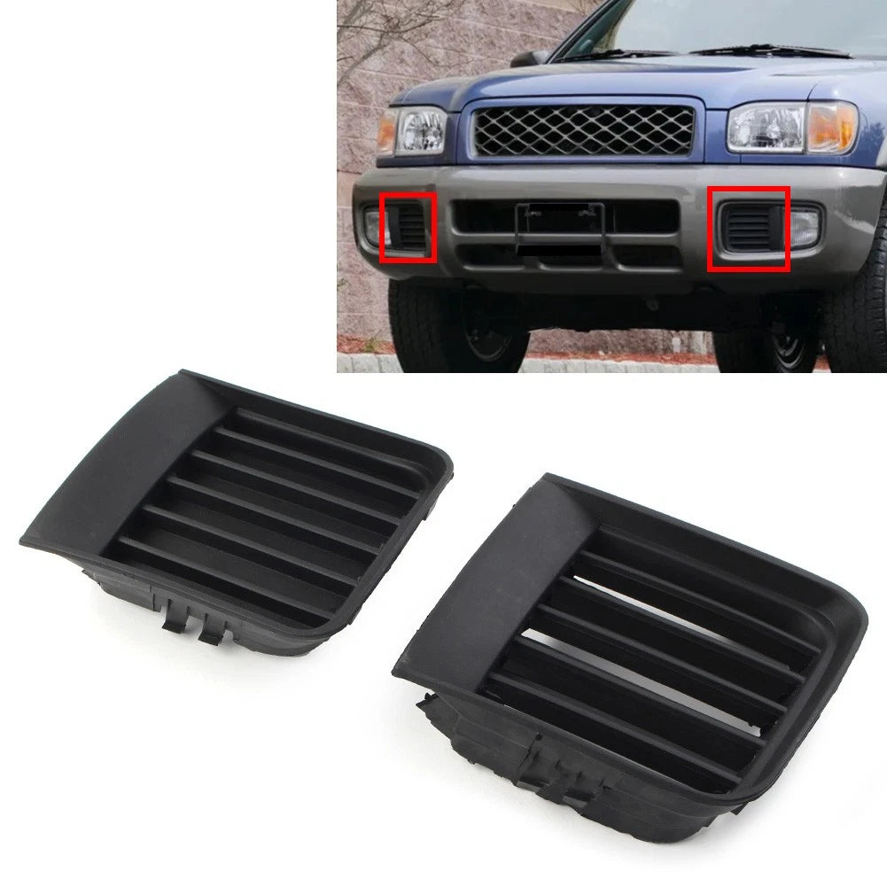 Front Bumper Fog Light Grille Cover Trim for Nissan Pathfinder (1999–2004)