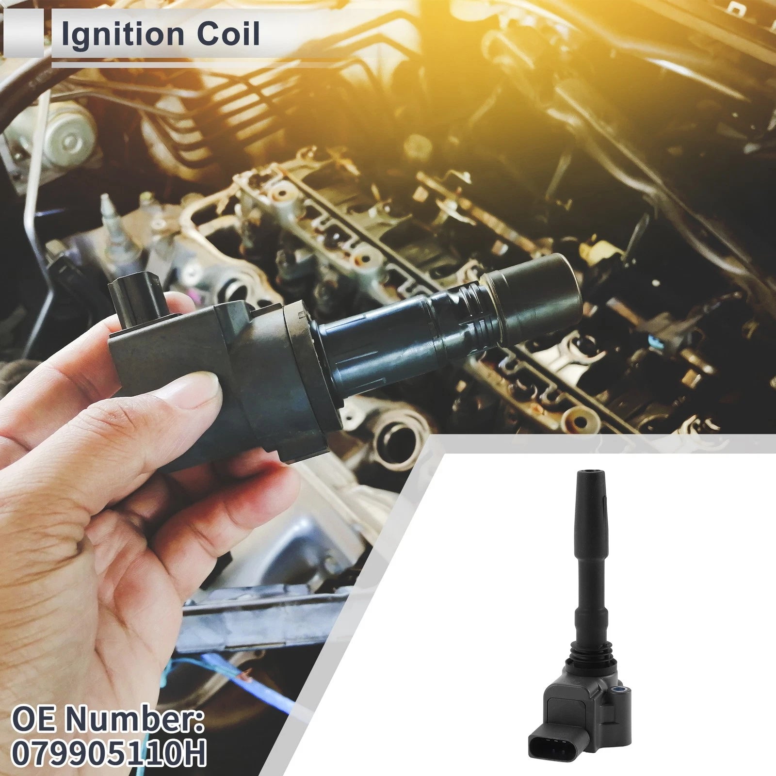 Ignition Coil for Audi A8 Quattro (2013–2018) Ignition Coil Pack Replacement