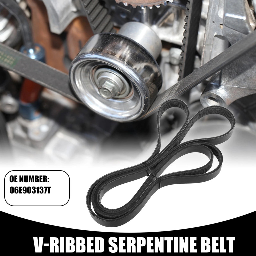 V Ribbed Serpentine Belt Replacement for Audi S5 3.0L (2012–2017)