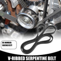 V Ribbed Serpentine Belt Replacement for Audi S5 3.0L (2012–2017)