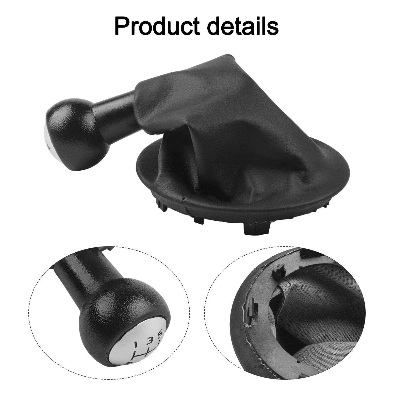 Shift Knob Handball with Dust Jacket for Citroen Berlingo