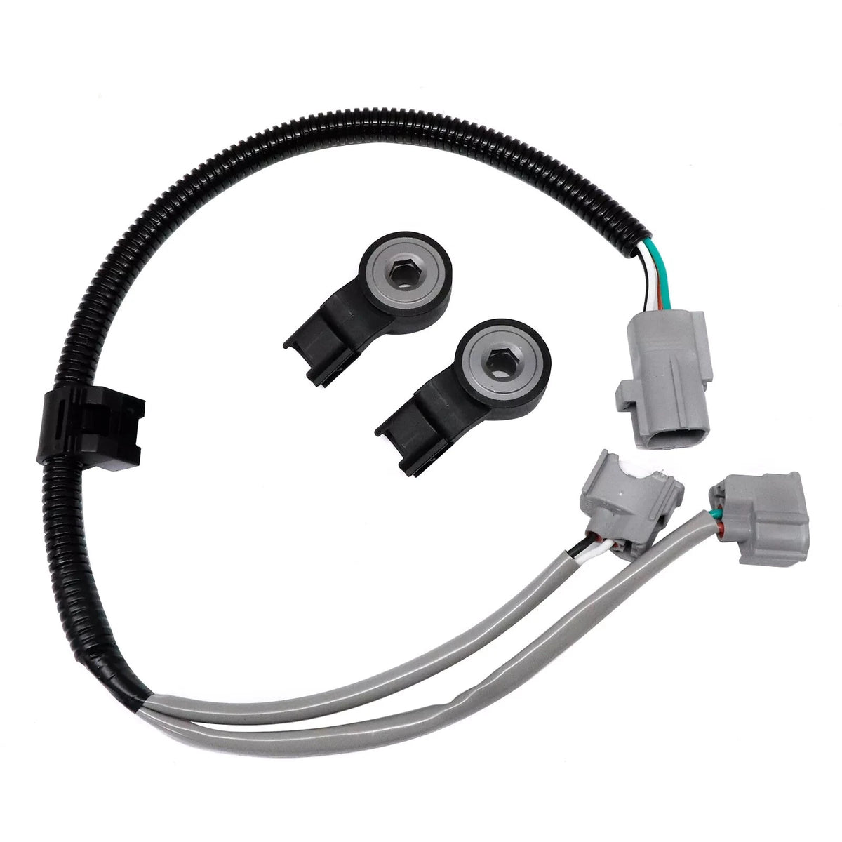 Set of 2 Engine Knock Sensors & Harness Wire for Corolla (2003–2012) 8221908010