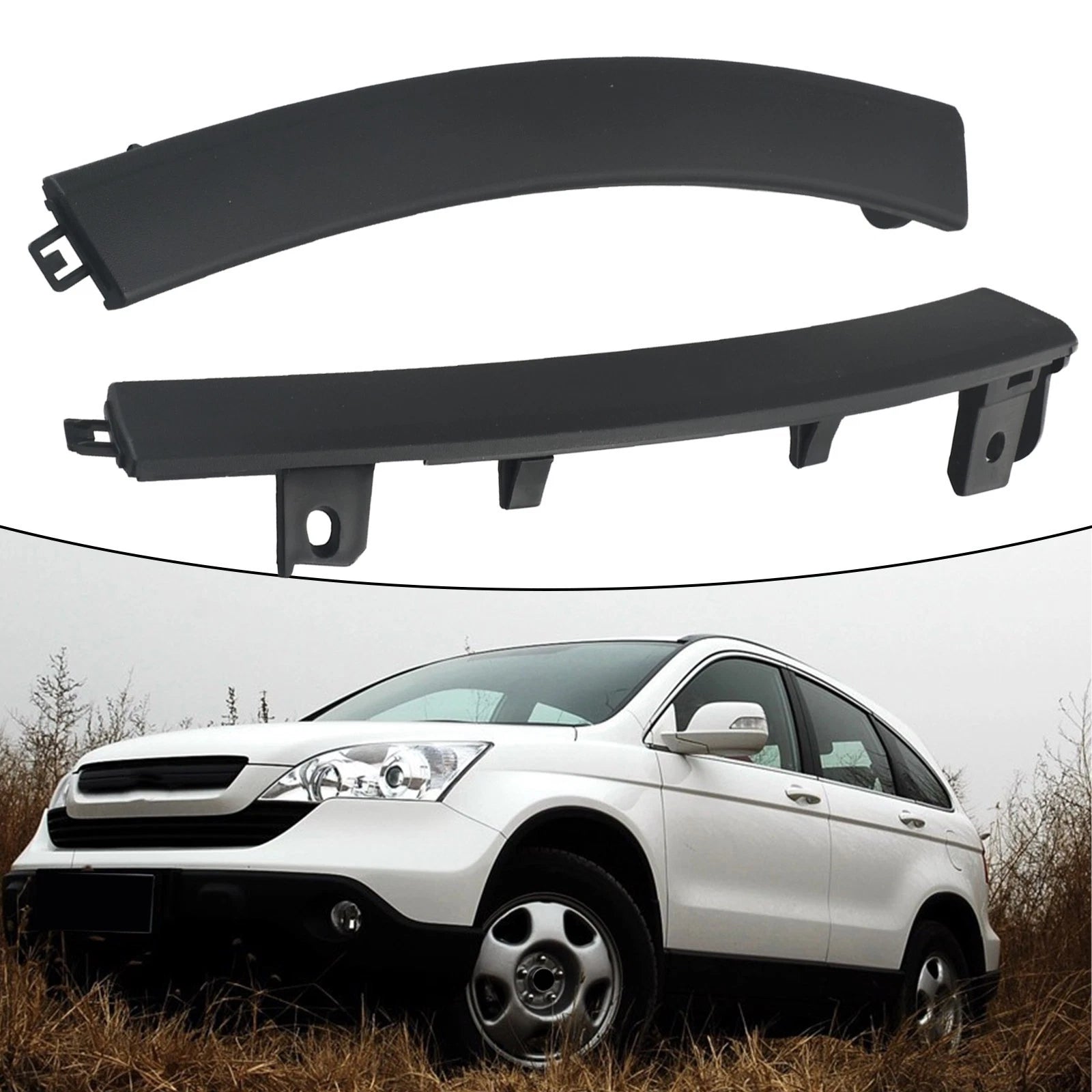 Front Bumper Molding for - Plastic, Wear-resistant