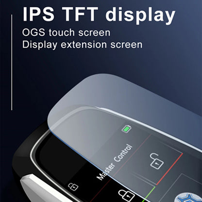 Modified LCD Screen Car Remote Smart Key for Universal Vehicles