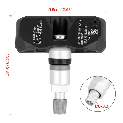TPMS Tire Pressure Sensor 433MHz Replacement for Volkswagen Touareg (2004–2007)