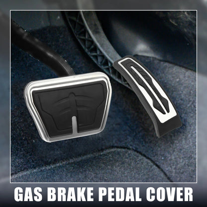 2X Accelerator Pedal & Brake Pedal Cover Set for BMW X3 X4 (2011–2023)