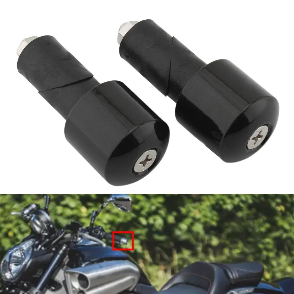 Handlebar Ends for Yamaha VMAX 400 450 500 750 (1985–1999) Black