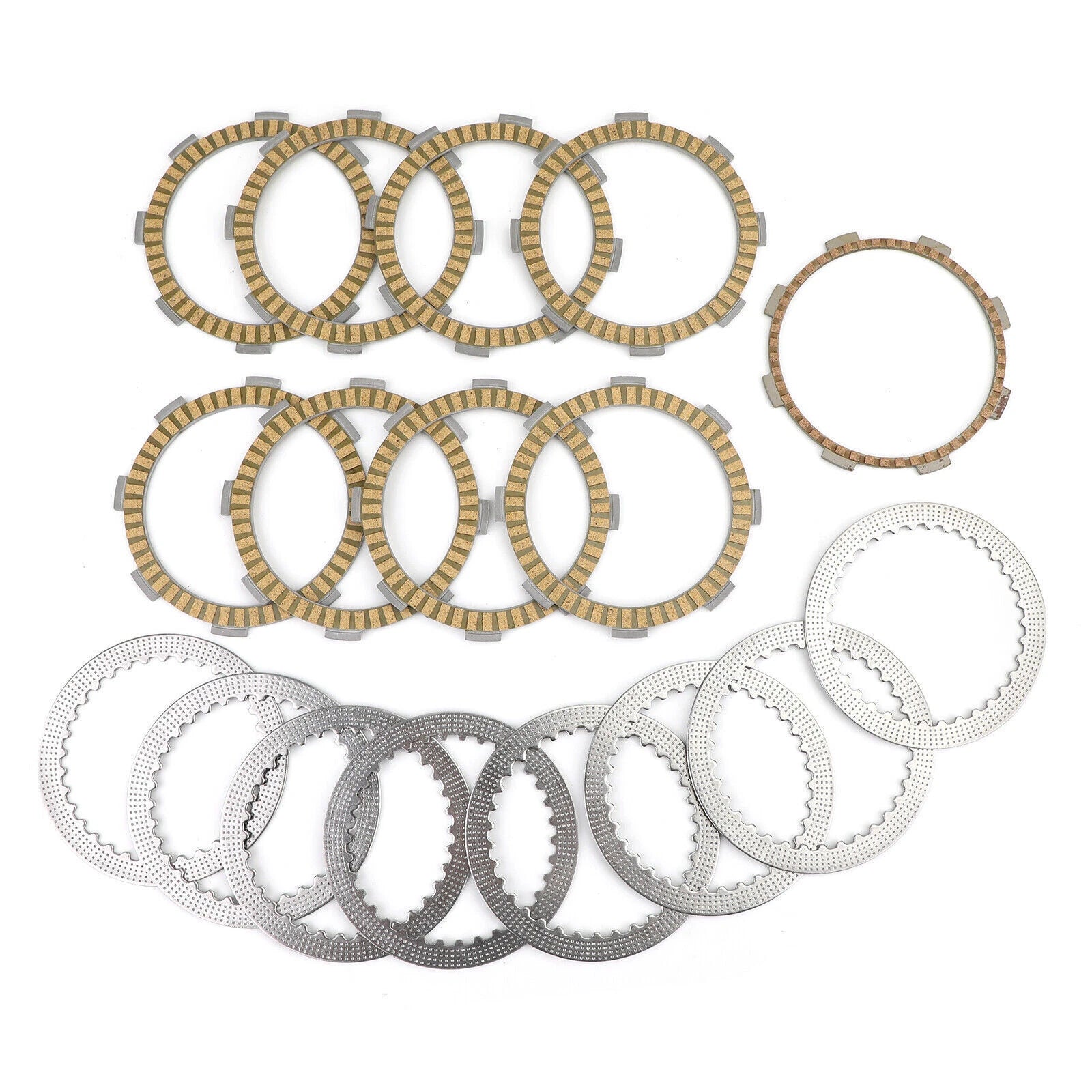 Clutch Kit Steel & Friction Plates for Honda VFR400, VF500 & Suzuki GSX400 (–)