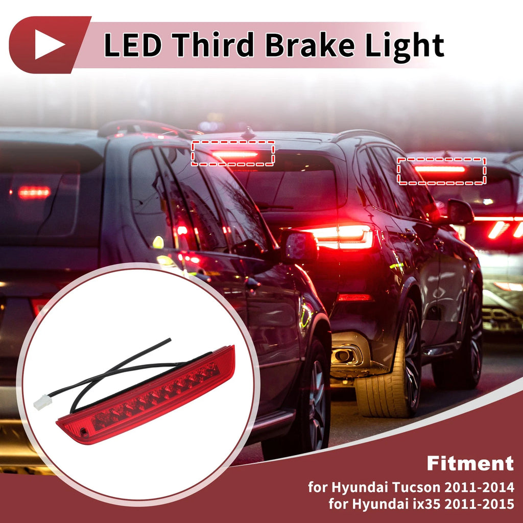 High Mounted LED Third Brake Light Replacement for Hyundai Tucson (2011–2014)