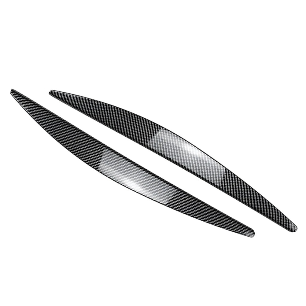 2X Headlight Eyelid Trim for Skoda Octavia MK3 (2015–2017)