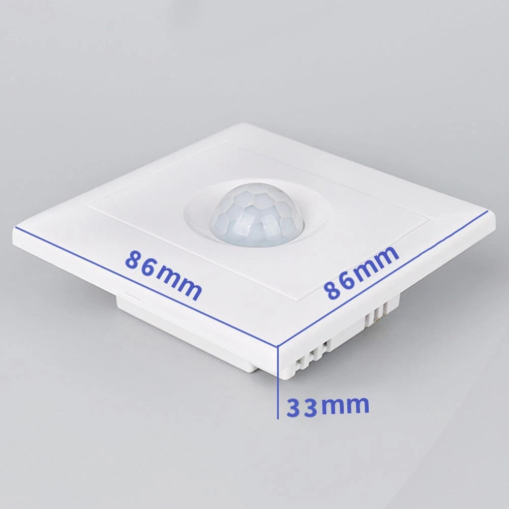 Wall Mounted Light Control Sensor Switch for (1 Million Cycles)