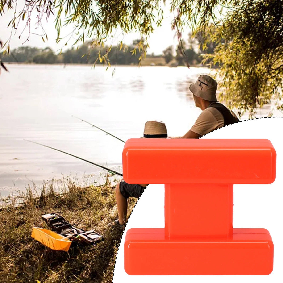 I-shaped winder part line marker for outdoor use - wear-resistant