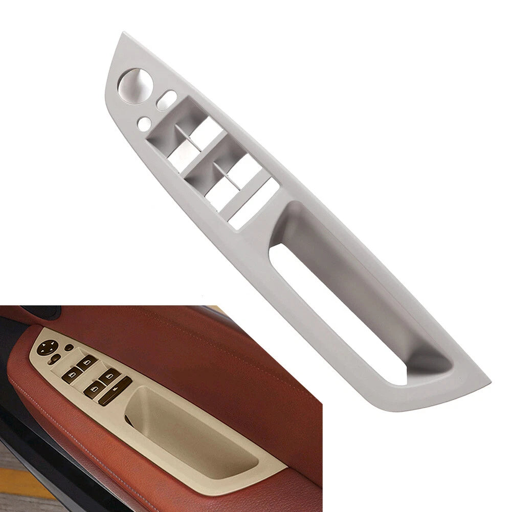 Front Door Panel Handle Pull Trim Cover for BMW X5 E70 X6 E71 E72 (2007–2013) Gray RHD