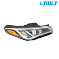 Right Side Headlight Assembly Halogen for Hyundai Sonata (2015–2017)