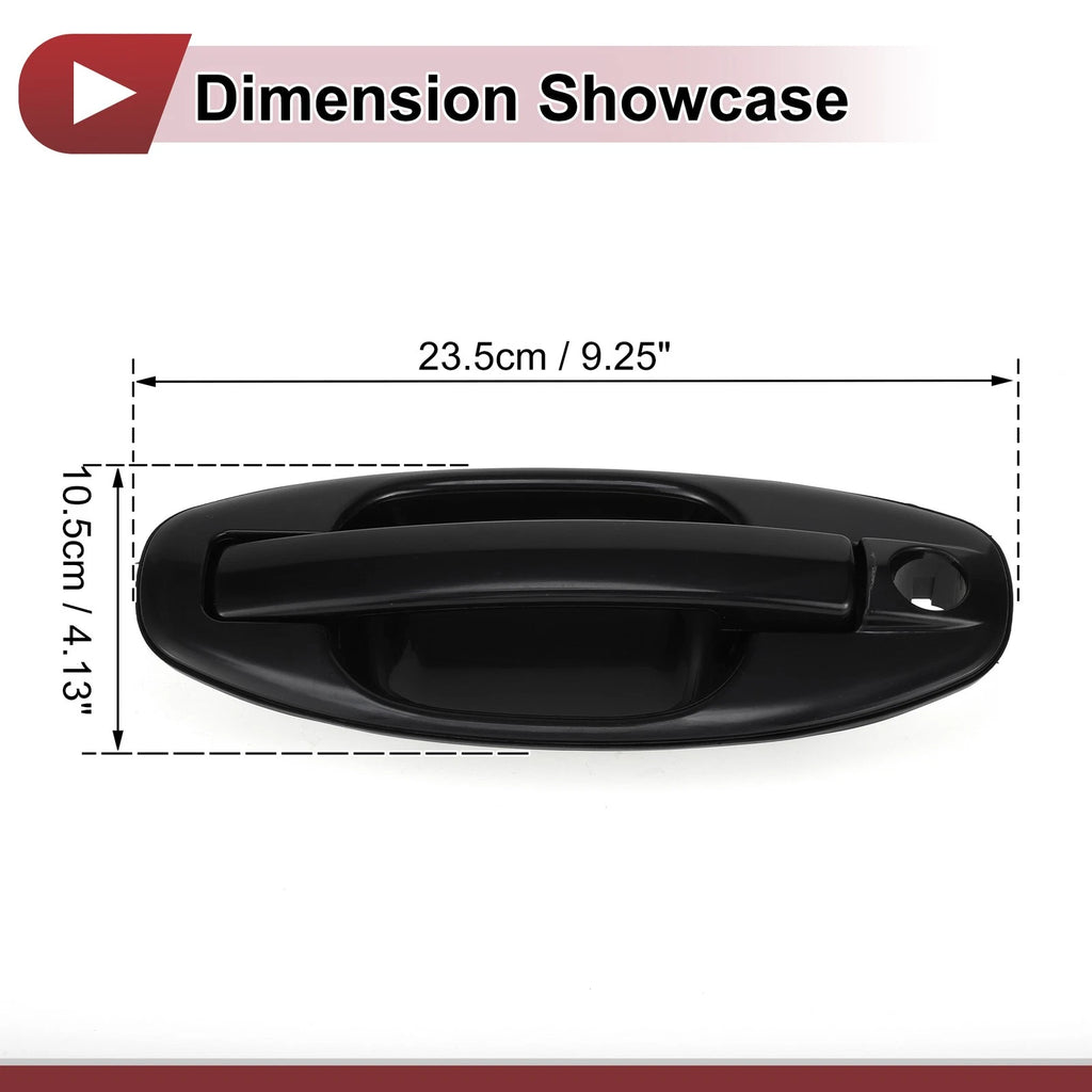 Car Exterior Door Handle Front Left Replacement for Hyundai Santa Fe (2006–2012)