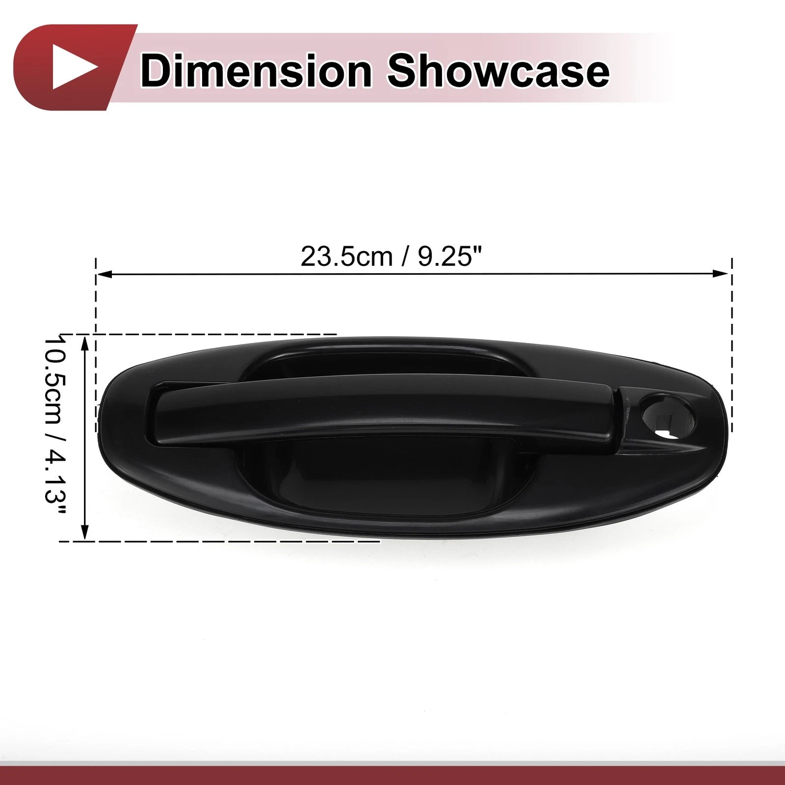 Car Exterior Door Handle Front Left Replacement for Hyundai Santa Fe (2006–2012)