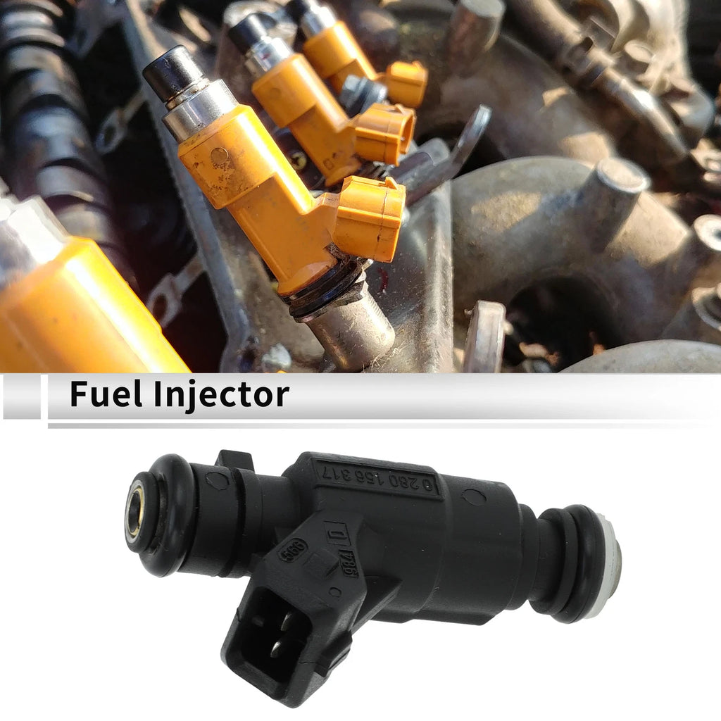 Fuel Injector Replacement for Honda Fit 1.4L (2004–2008) 1 Pc Black