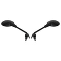 Set of 2 Black Mirrors LH CM261901 RH CM261902 for Piaggio Vespa Primavera (50-150)