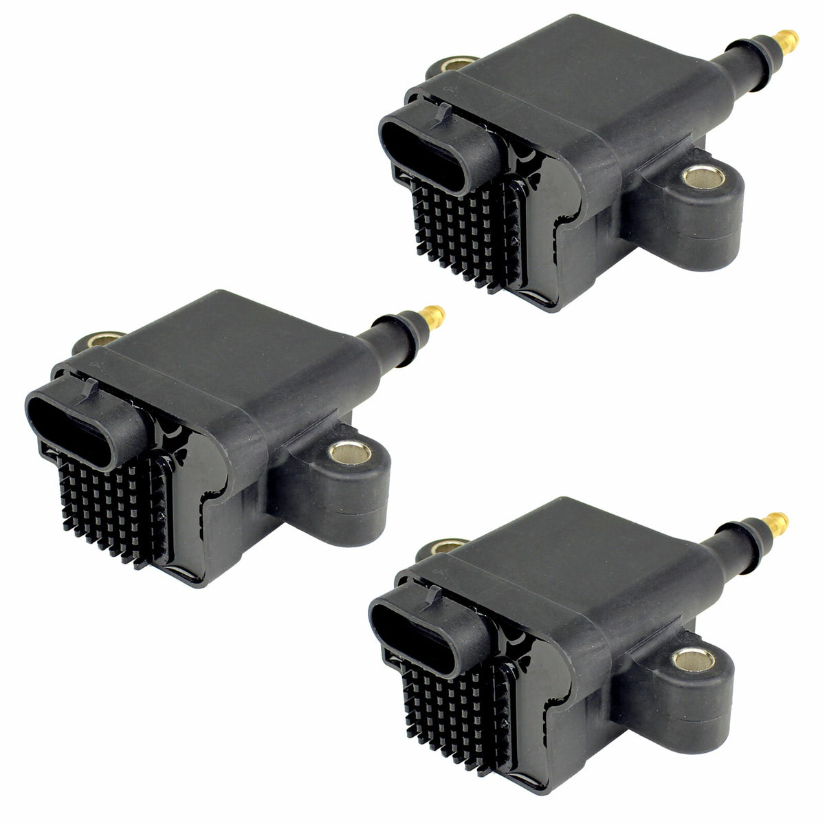 3-Pack Ignition Coils Replacement for Mercury Outboard 75 90 115 125Hp (DFI) (2003–2009)
