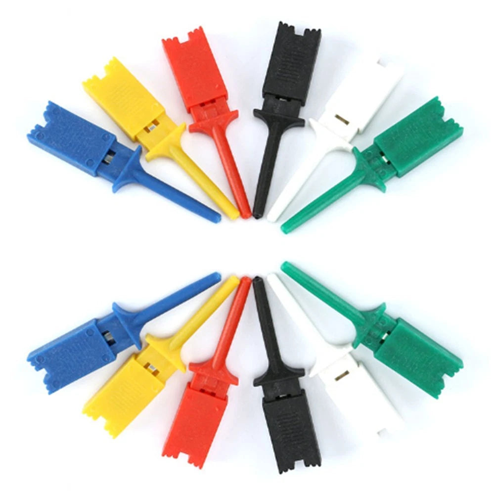 Set of 12 Electronic Testing Clip Hook for Automotive Applications