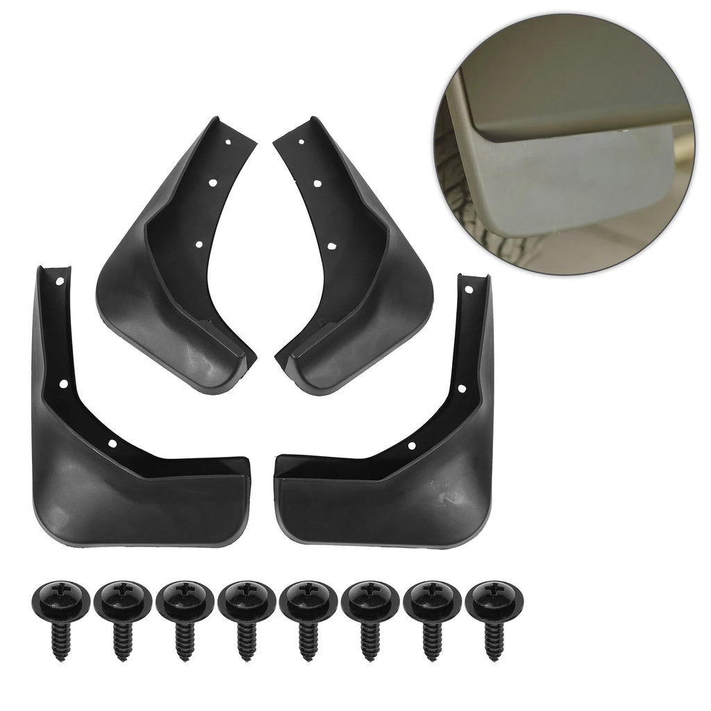 Set of 4 Mud Flaps Splash Guards for Ford Escape (2013–2018)