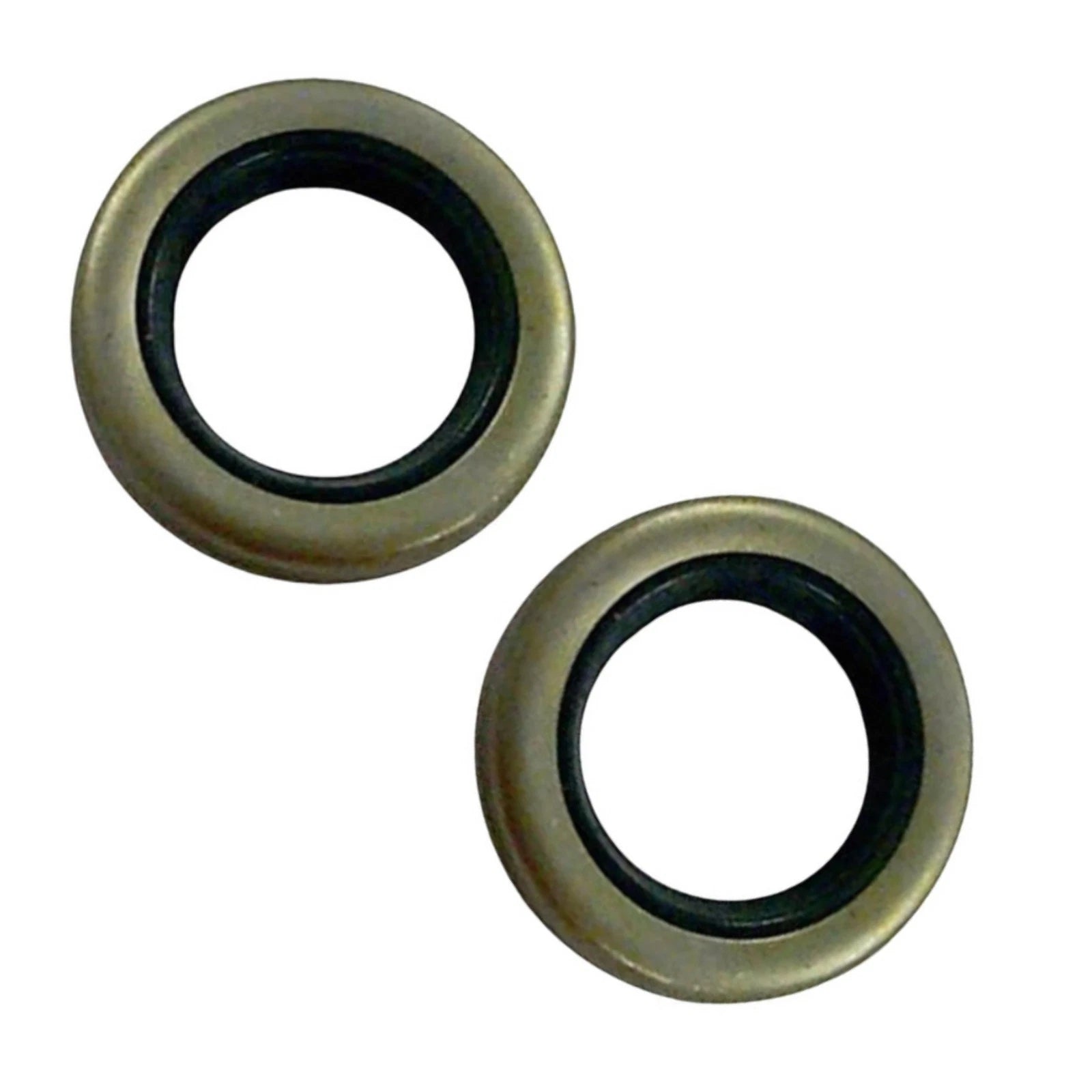 Set of 2 Lower Oil Seals for Johnson Evinrude OMC 329923 (4 6 8 Cylinder)
