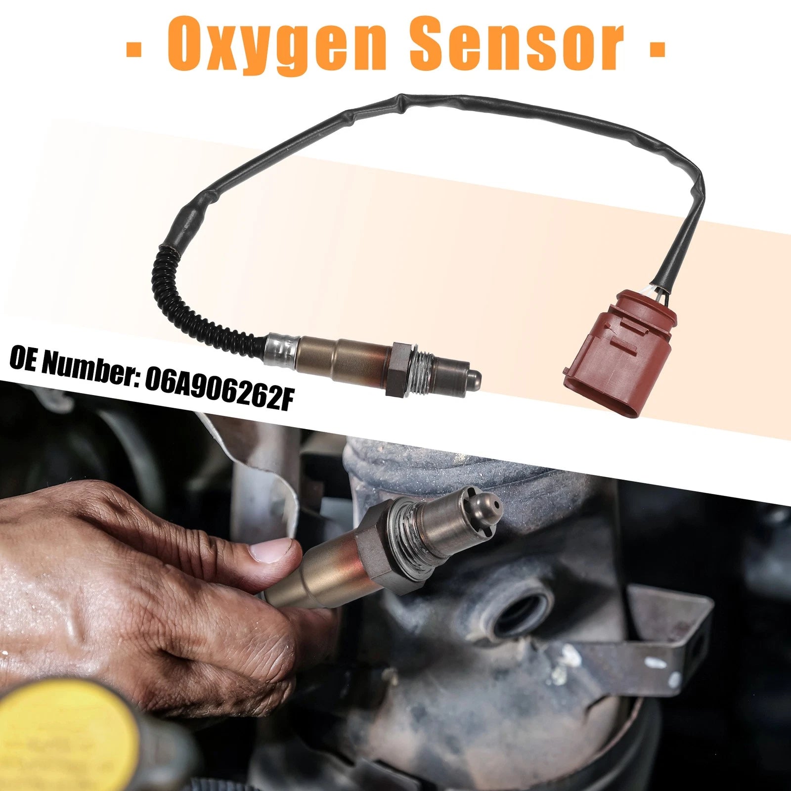 Oxygen Sensor Rear Downstream Replacement for Volkswagen Beetle 1.8L (1998–2010)