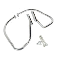 Saddlebag Guard Bar for Harley Softail Heritage Springer (1997–1999) Black/Chrome