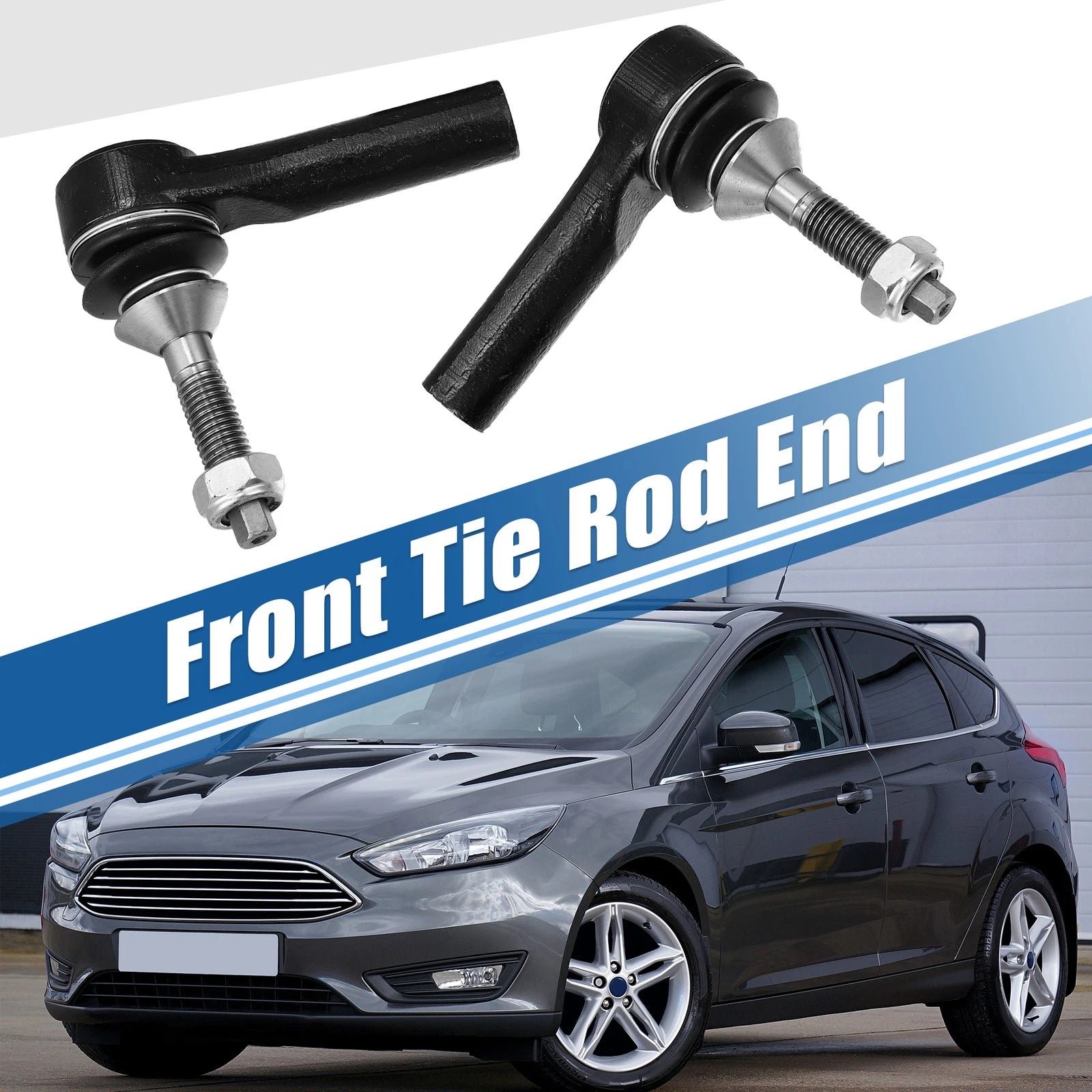 2X Front Tie Rod End for Ford (ES800222)
